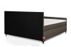 ARDEA Boxspringbett  Bonellfedern 180 cm Velours braun braun - Foto 5