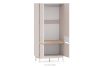 NALIA Eleganter kannelierter Schrank creme/eiche Creme/Eiche - Foto 4