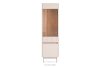 NALIA Elegante geriffelte Vitrine creme/eiche Creme/Eiche - Foto 1