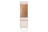 NALIA Elegante geriffelte Vitrine creme/eiche Creme/Eiche - Foto 4