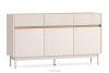 NALIA Elegante große geriffelte Kommode creme/eiche Creme/Eiche - Foto 3
