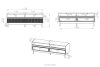 NALIA Eleganter geriffelter RTV-Schrank creme/eiche Creme/Eiche - Foto 11
