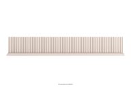 Elegantes geriffeltes Einlegeboden creme