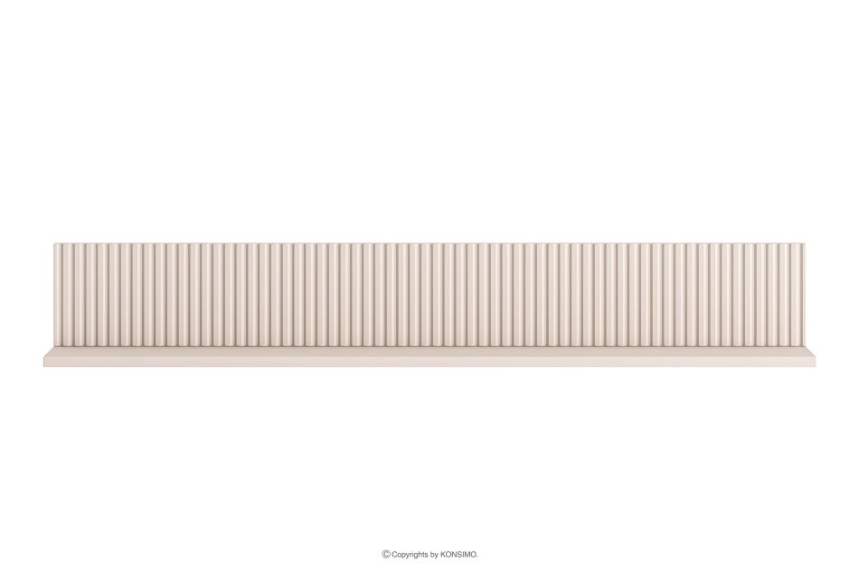 NALIA Elegantes geriffeltes Einlegeboden creme Creme - Foto 0