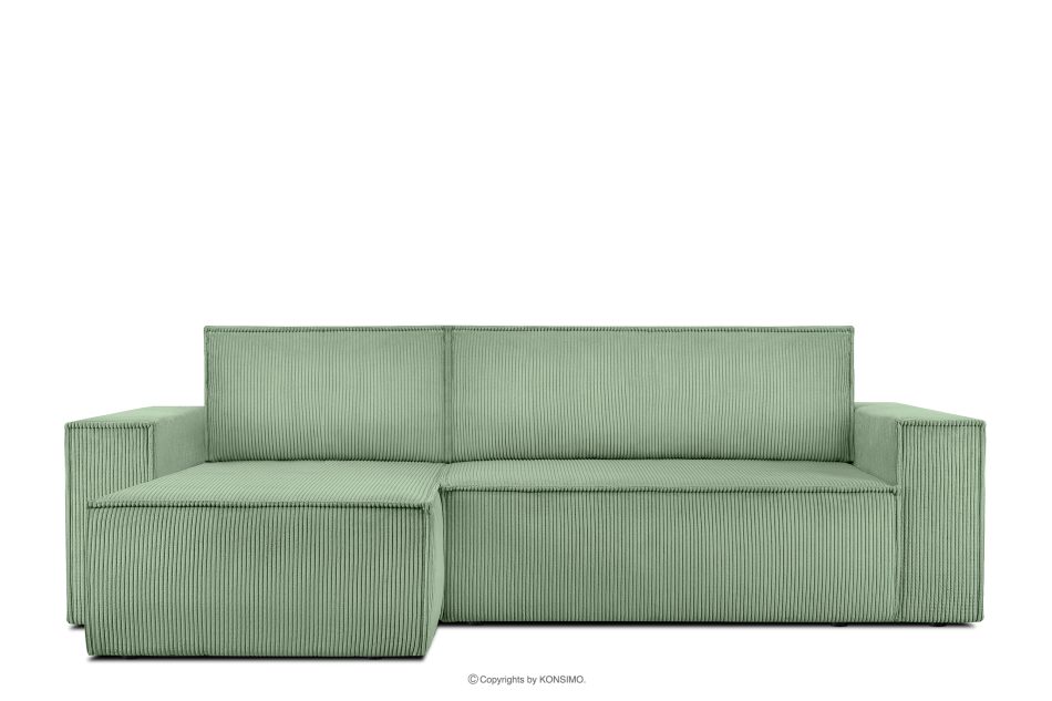 NAPI Mehrzweck-Ecksofa mit Schlaffunktion mint rechts/links Minze - Foto 0