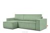 NAPI Mehrzweck-Ecksofa mit Schlaffunktion mint rechts/links Minze - Foto 3