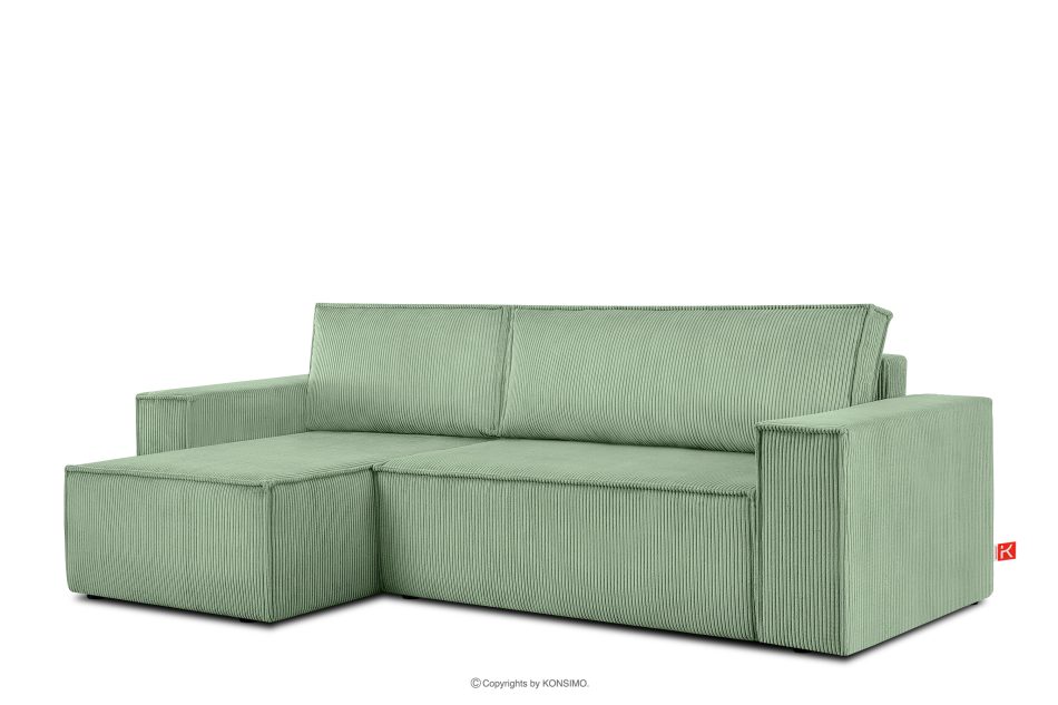 NAPI Mehrzweck-Ecksofa mit Schlaffunktion mint rechts/links Minze - Foto 2