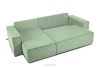NAPI Mehrzweck-Ecksofa mit Schlaffunktion mint rechts/links Minze - Foto 8