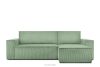 NAPI Mehrzweck-Ecksofa mit Schlaffunktion mint rechts/links Minze - Foto 9