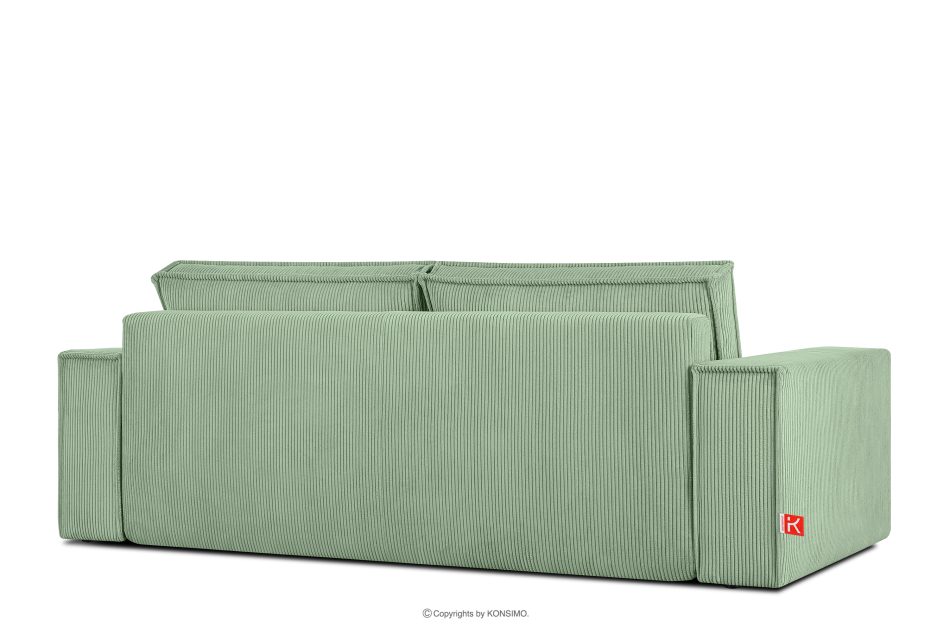 NAPI 3-Sitzer Schlafsofa mit Ausziehbar mint Minze - Foto 4