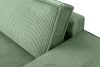 NAPI Ausziehbares Ecksofa mit Bettkasten mint Kordstoff rechts Minze - Foto 12