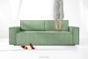 NAPI Ausziehbares Ecksofa mit Bettkasten mint Kordstoff rechts Minze - Foto 2