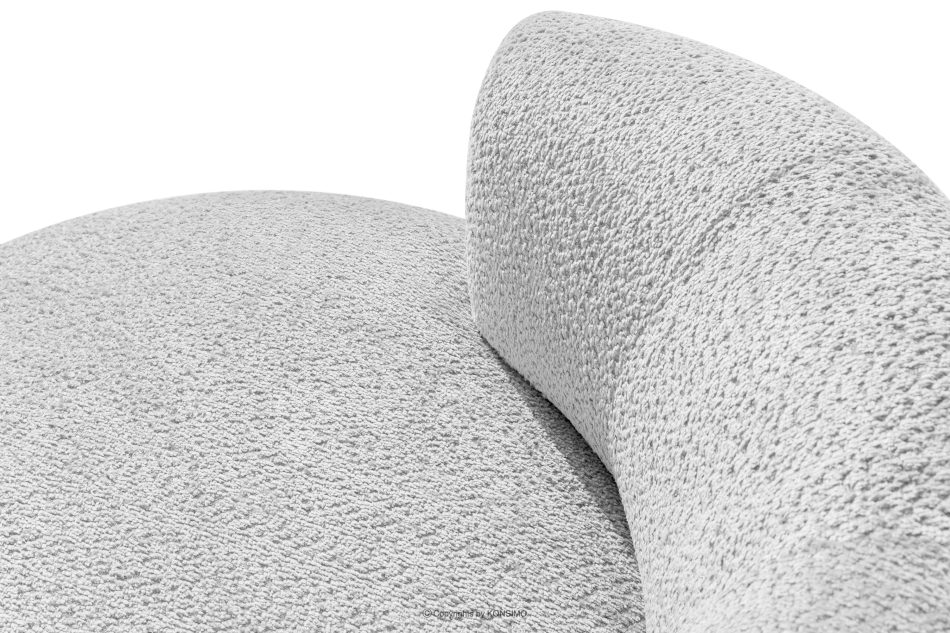 VIRA Chenille-Stoff Drehsessel grau grau - Foto 6