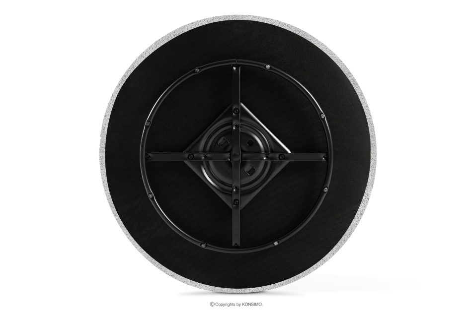 VIRA Chenille-Stoff Drehsessel grau grau - Foto 10