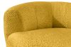 VIRA Drehsessel Chenille-Stoff gelb gelb - Foto 9
