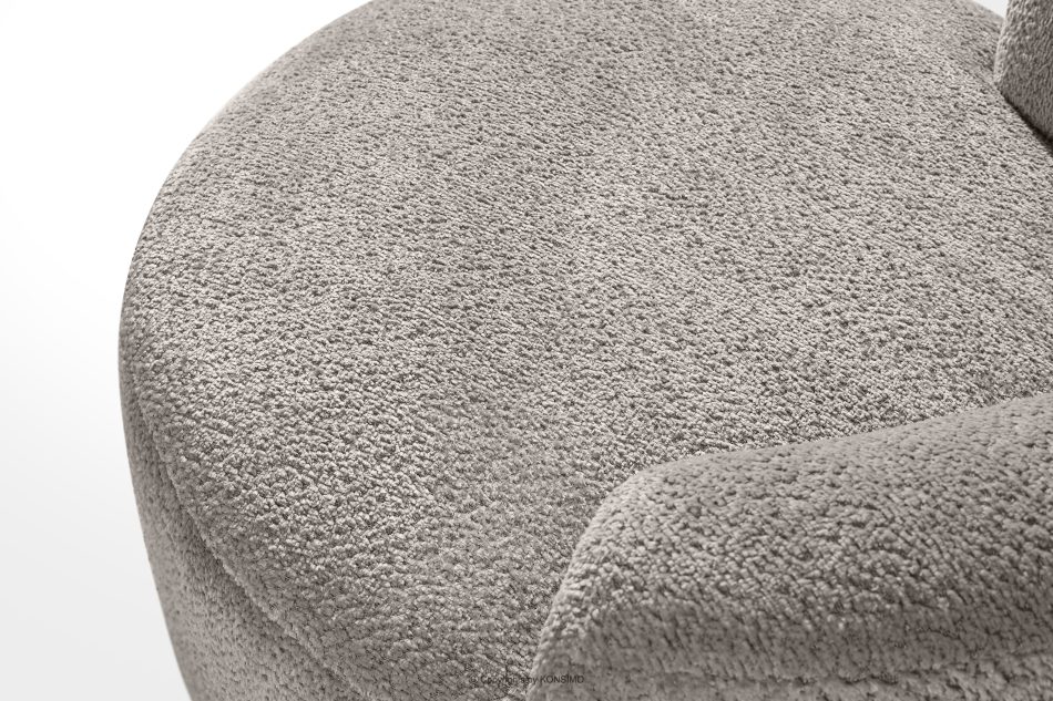 VIRA Drehsessel Chenille-Stoff cool braun kühles Braun - Foto 7