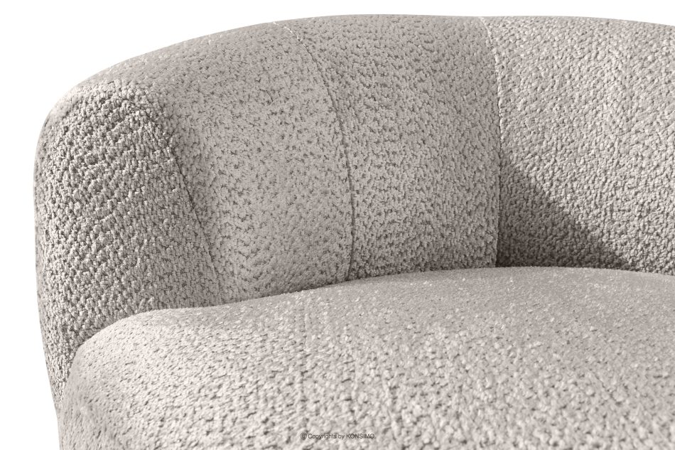 VIRA Drehsessel Chenille-Stoff cool braun kühles Braun - Foto 8