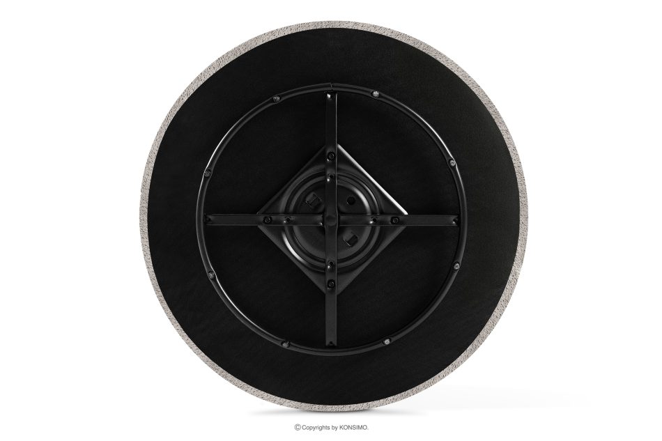 VIRA Drehsessel Chenille-Stoff cool braun kühles Braun - Foto 10