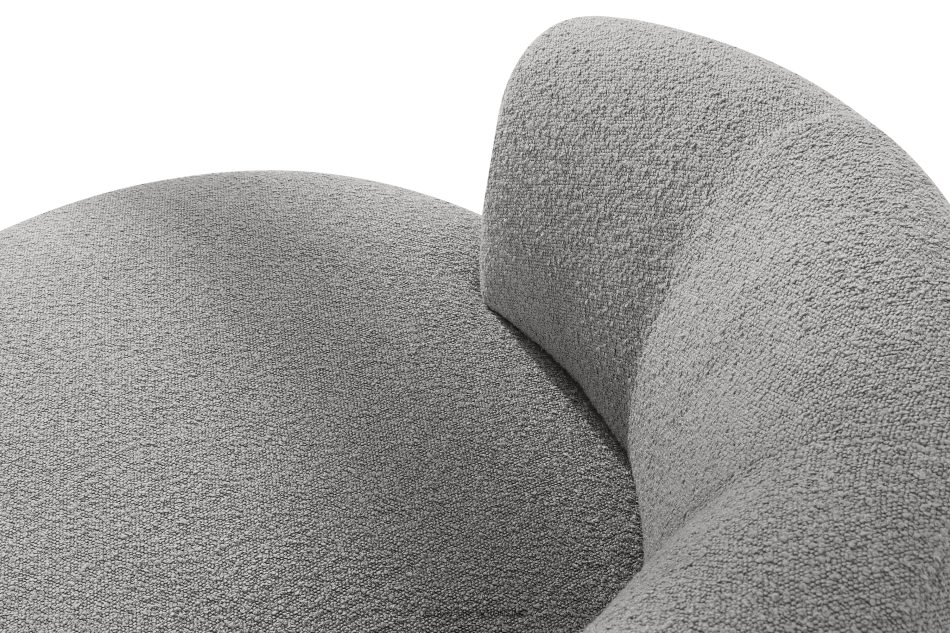 VIRA Japandi Boucle-Drehsessel grau grau - Foto 6