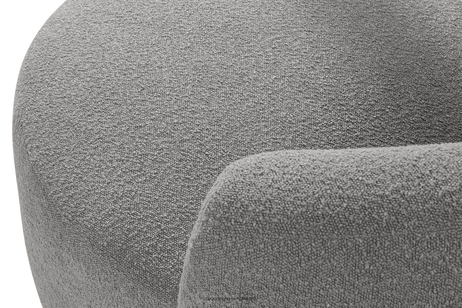 VIRA Japandi Boucle-Drehsessel grau grau - Foto 7