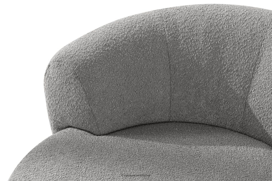VIRA Japandi Boucle-Drehsessel grau grau - Foto 8