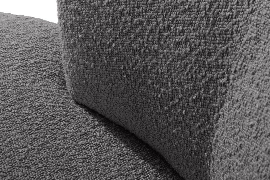 VIRA Sessel Japandi Boucle dunkelgrau dunkelgrau - Foto 9