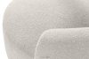 VIRA Japandi Bouclé-Drehsessel weiß weiß - Foto 8