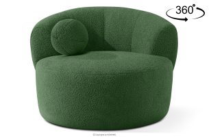 VIRA, https://konsimo.de/kollektion/vira/ Sessel Japandi Boucle grün grün - Foto