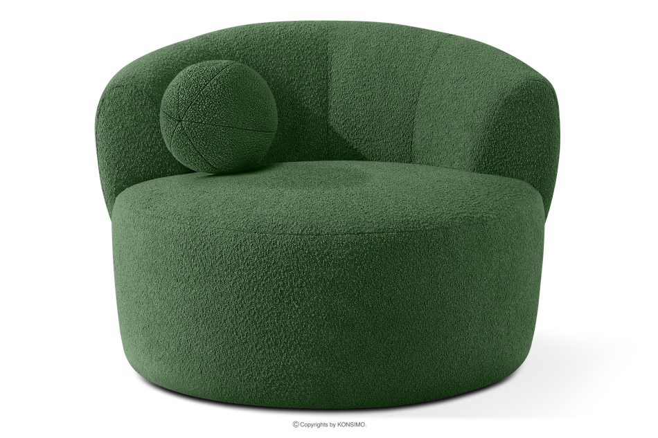 VIRA Sessel Japandi Boucle grün grün - Foto 5