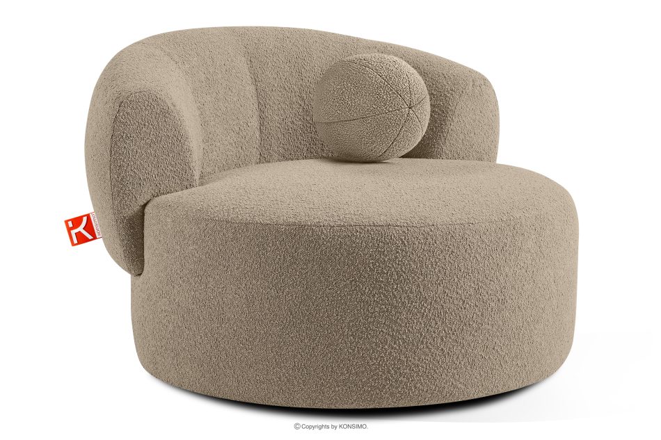 VIRA Sessel Japandi Boucle beige beige - Foto 2