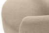 VIRA Japandi Bouclé-Drehsessel hellbeige hellbeige - Foto 8