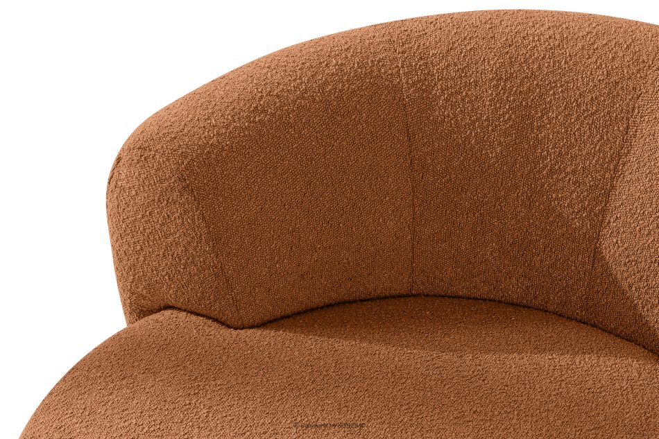 VIRA Sessel Japandi Boucle rot rot - Foto 8