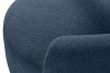 VIRA Sessel Japandi Boucle marineblau marineblau - Foto 8