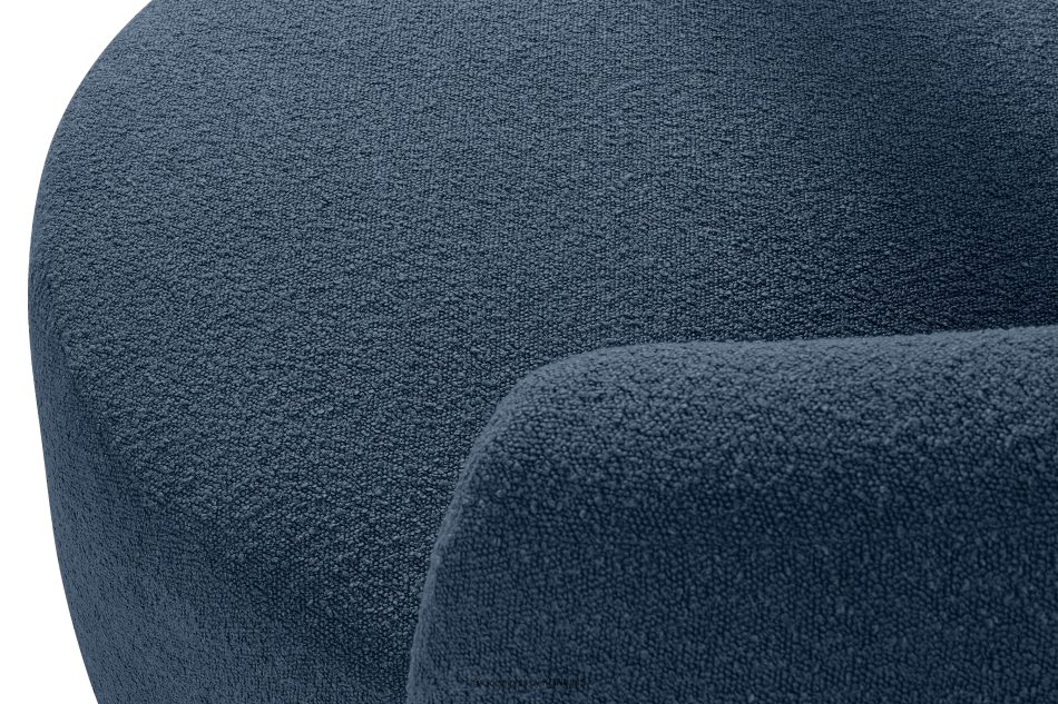VIRA Sessel Japandi Boucle marineblau marineblau - Foto 7