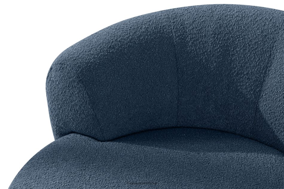 VIRA Sessel Japandi Boucle marineblau marineblau - Foto 8