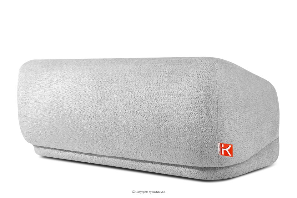 VIRA Sofa für das Wohnzimmer Chenille-Stoff grau grau - Foto 3