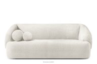 Sofa für das Wohnzimmer Chenille-Stoff weiß