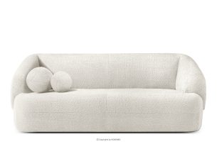 VIRA, https://konsimo.de/kollektion/vira/ Sofa für das Wohnzimmer Chenille-Stoff weiß weiß - Foto