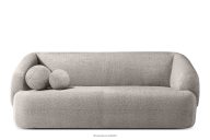 Sofa für das Wohnzimmer Chenille-Stoff kühles Braun