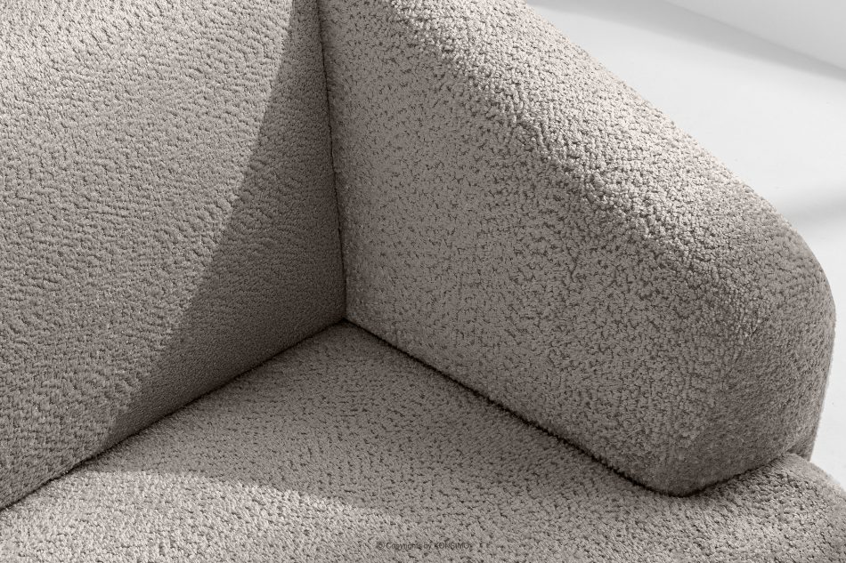 VIRA Sofa für das Wohnzimmer Chenille-Stoff kühles Braun kühles Braun - Foto 7