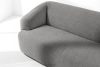 VIRA Sofa Japandi Bouclé-Stoff grau grau - Foto 7