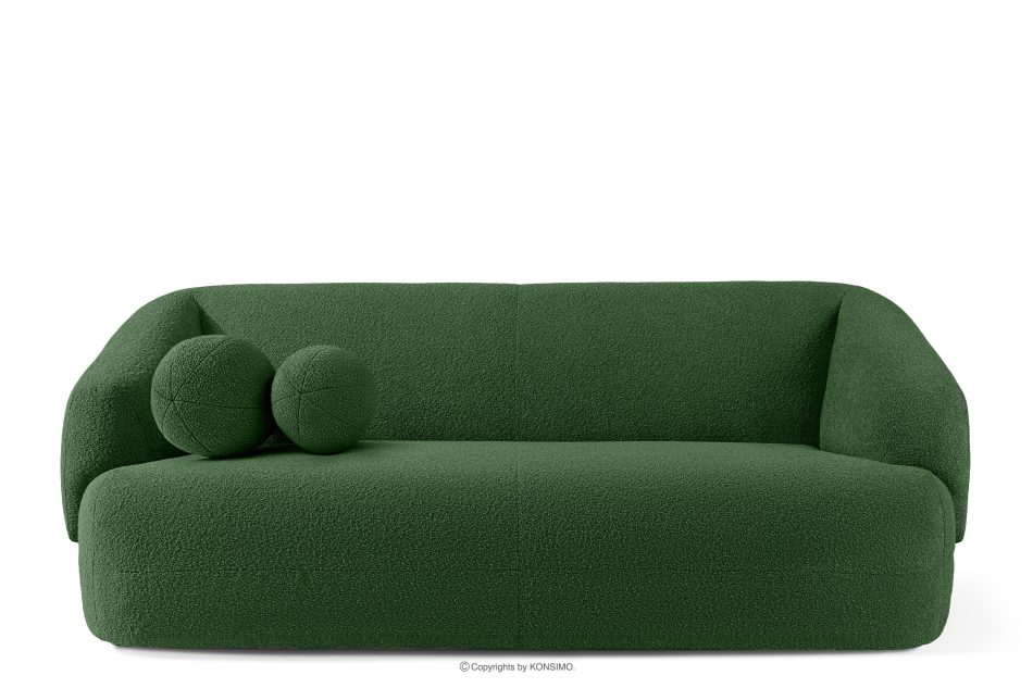 VIRA Boucle-Sofa im Japandi-Stil grün grün - Foto 0