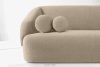 VIRA Sofa Japandi Bouclé-Stoff hellbeige hellbeige - Foto 6