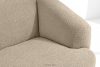 VIRA Sofa Japandi Bouclé-Stoff hellbeige hellbeige - Foto 8