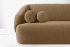 VIRA Boucle-Sofa im Japandi-Stil dunkelbeige dunkelbeige - Foto 6