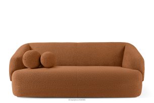 VIRA, https://konsimo.de/kollektion/vira/ Boucle-Sofa im Japandi-Stil rot rot - Foto