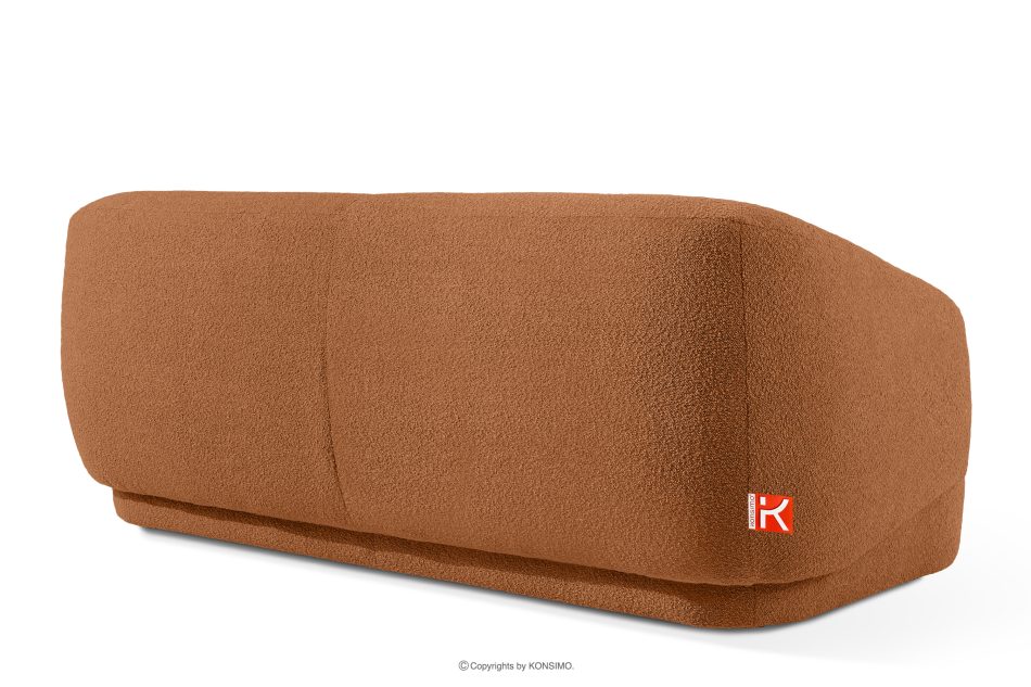 VIRA Boucle-Sofa im Japandi-Stil rot rot - Foto 3