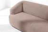 VIRA Sofa Japandi Bouclé-Stoff rosa rosa - Foto 7
