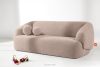 VIRA Sofa Japandi Bouclé-Stoff rosa rosa - Foto 2
