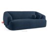 VIRA Boucle-Sofa im Japandi-Stil marineblau marineblau - Foto 3